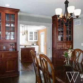 dining room kitchen remodel