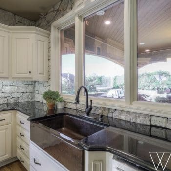 custom windows in new kitchen remodel