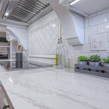 clean white kitchen remodel