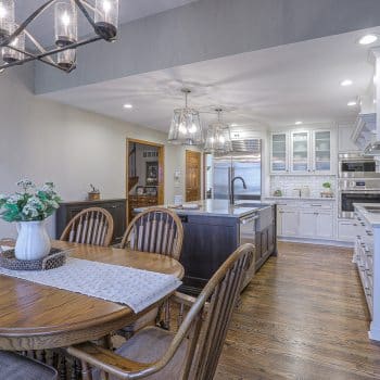 kitchen and dining area remodel