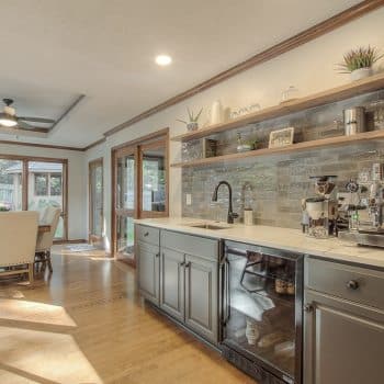 tan and neutrals in a kitchen