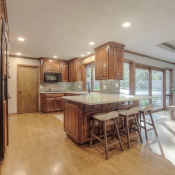 island in kitchen remodel