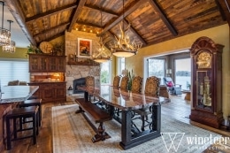 custom ceilings in kitchen remodel