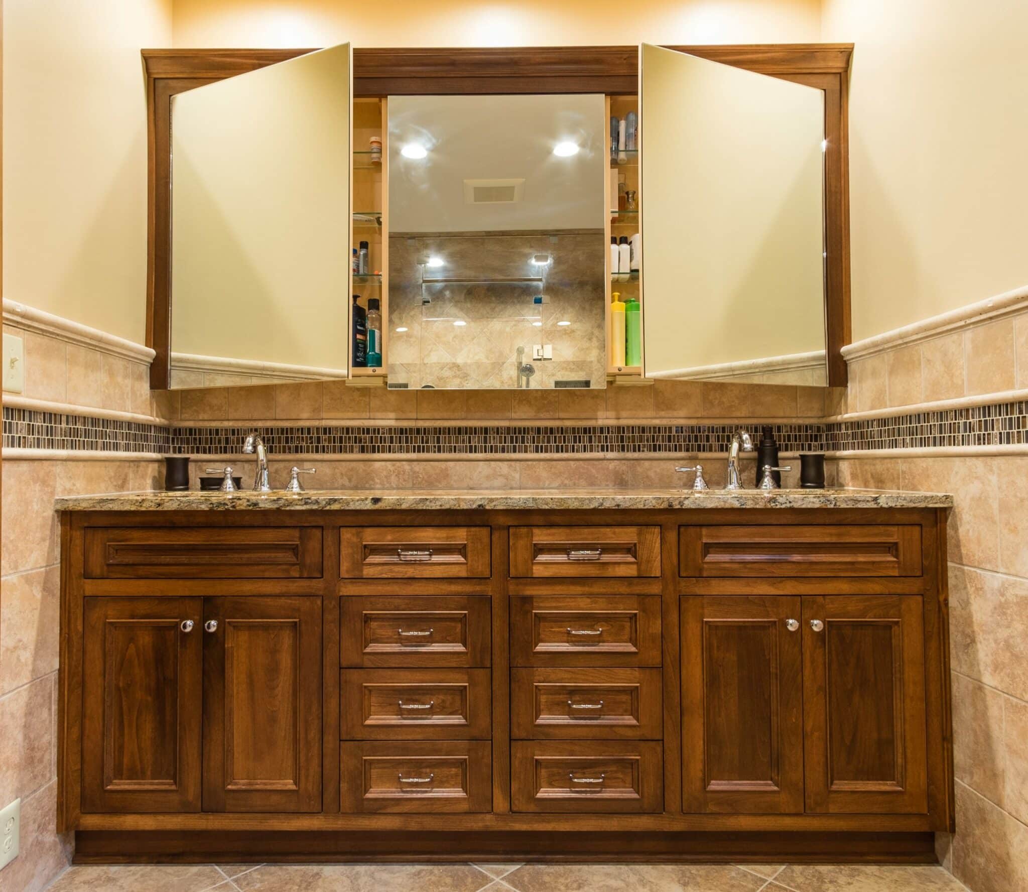 Create The Bathroom E You Need With A Custom Built And Designed Medicine Cabinet Wineteer Construction