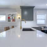 countertop and facet