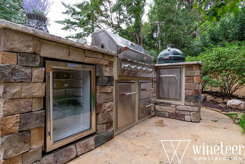 outdoor kitchen remodeled