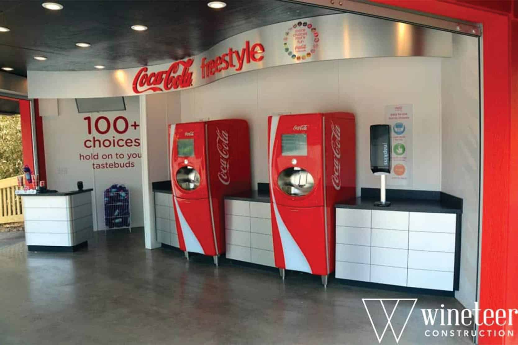 Coca-Cola machines