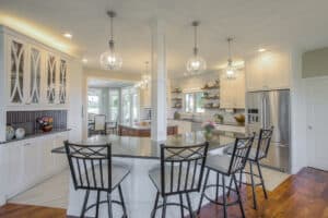 kitchen remodeled by professional contractors