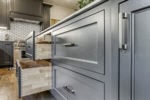 custom cabinetry in kitchen in ironore