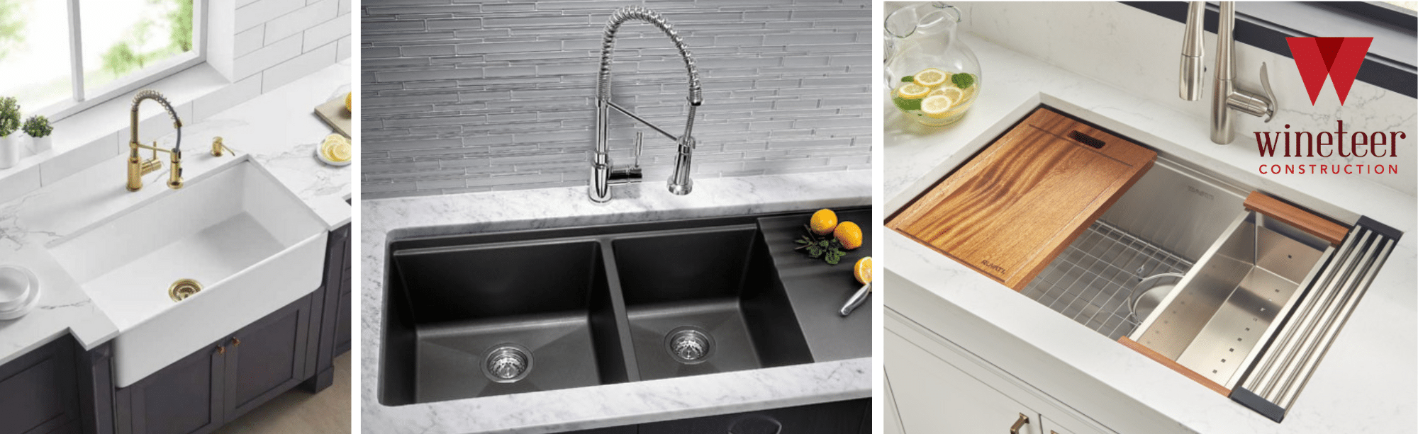4 Most Common Sink Materials Used in Kitchen Remodels